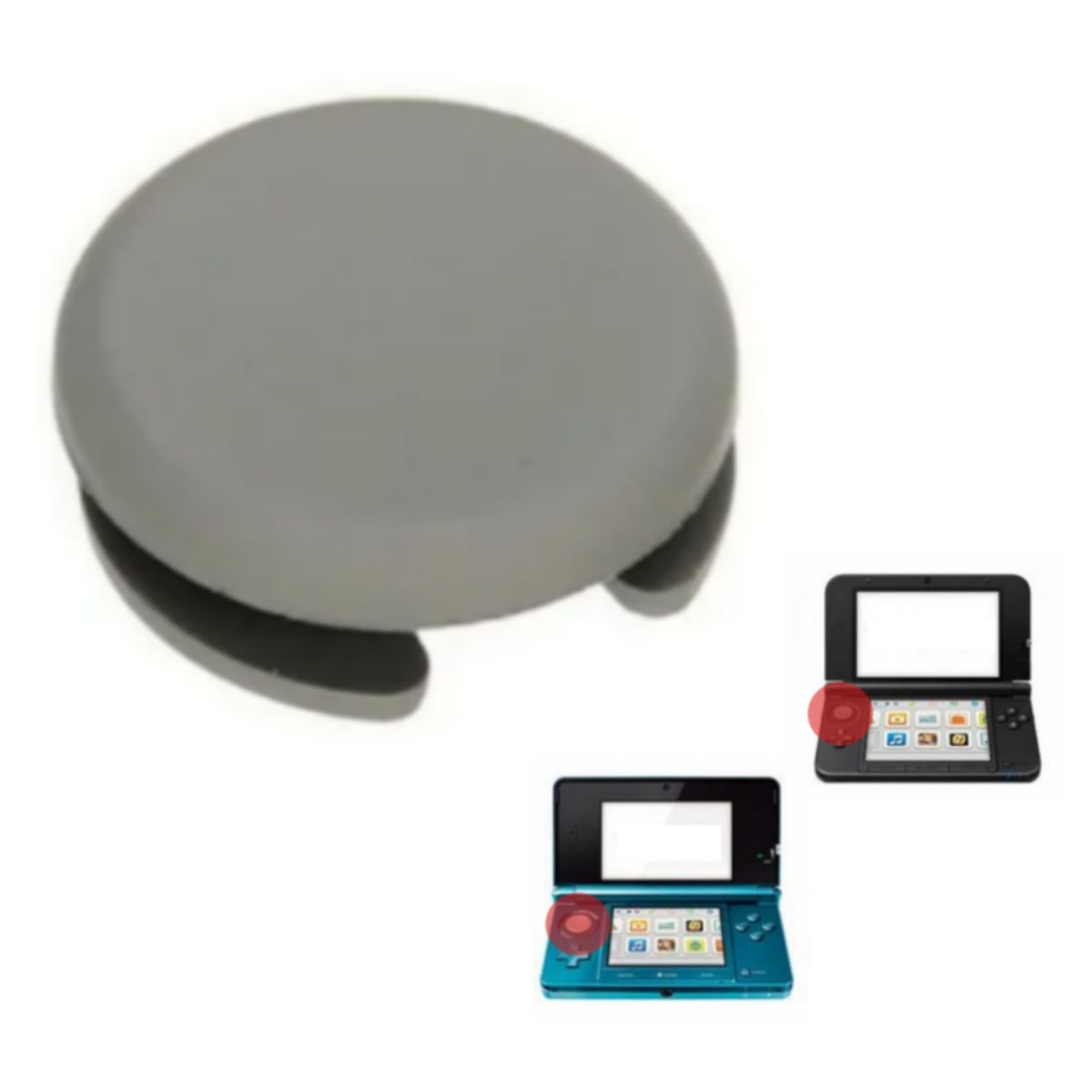 GENERICO - Stick Joystick Palanca Análogo compatible Nintendo 3DS 2DS.