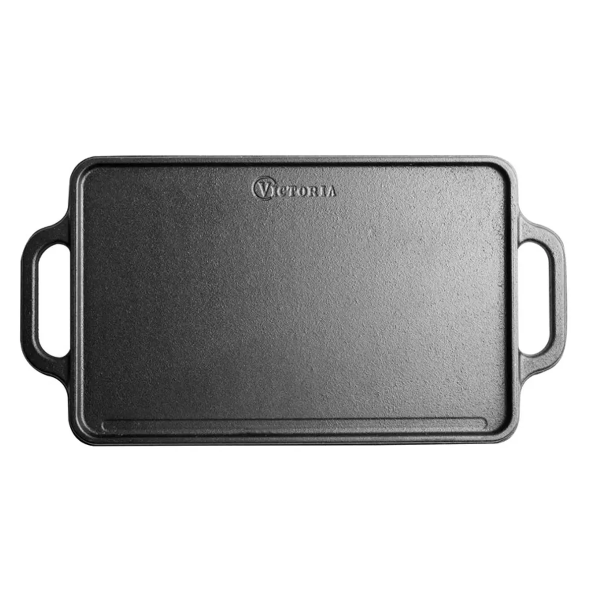 VICTORIA - Plancha Reversible Para Asar de Hierro Fundido Victoria 33 X 21 Cm 38793