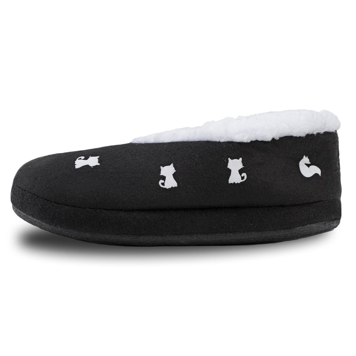 ARCTIC FOX - Pantuflas Cerradas Negras Gatos