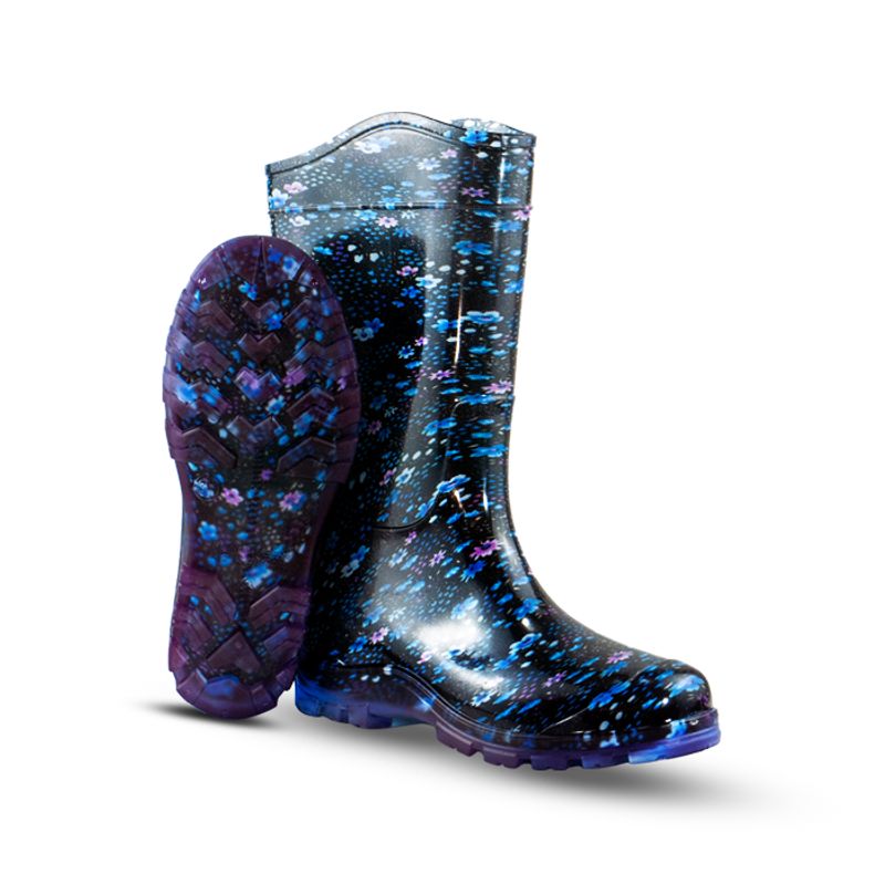 GENERICO - BOTA ESTAMPADA PARA DAMA DISEÑO ARANDANOS