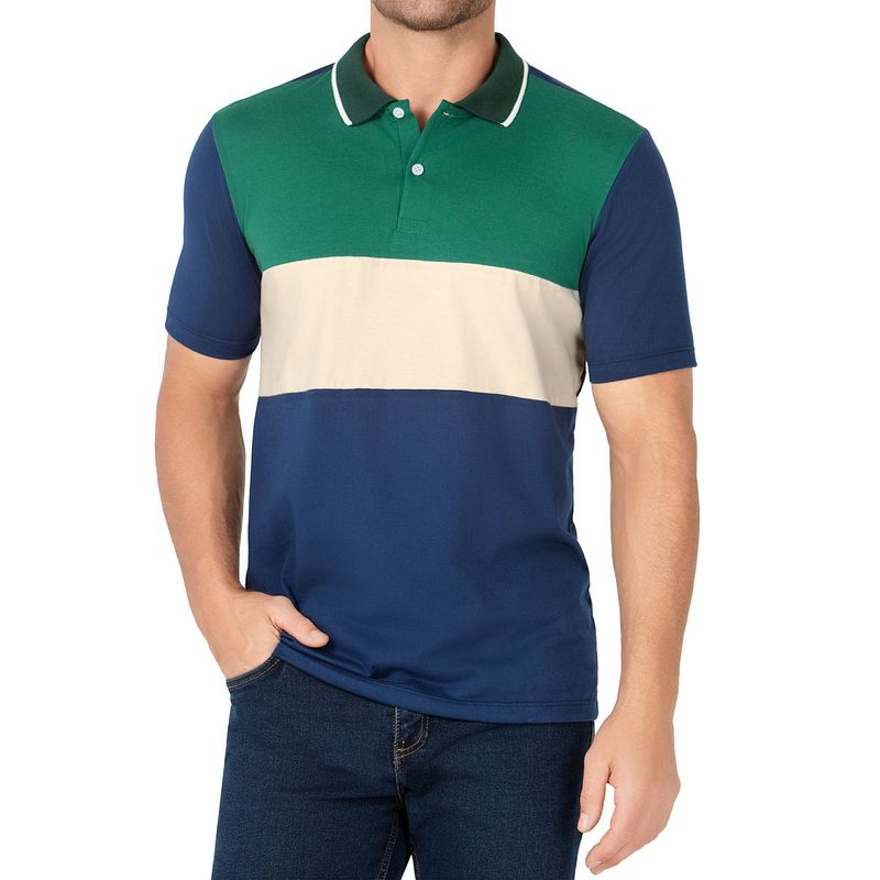 CROYDON - Camiseta Polo Fernando Verde para Hombre Croydon