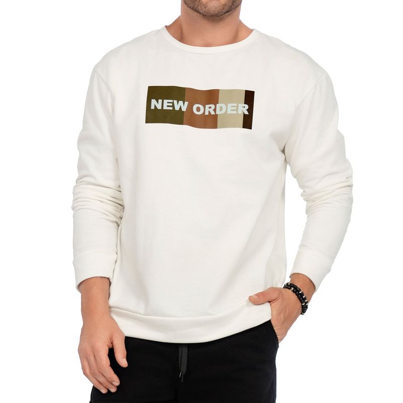 CROYDON - Buzo New Order Marfil para Hombre Croydon