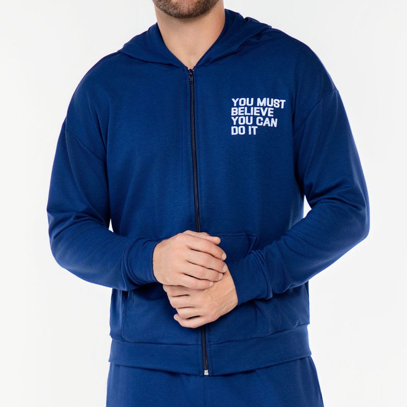 CROYDON - Buzo Jhonatan Azul para Hombre Croydon