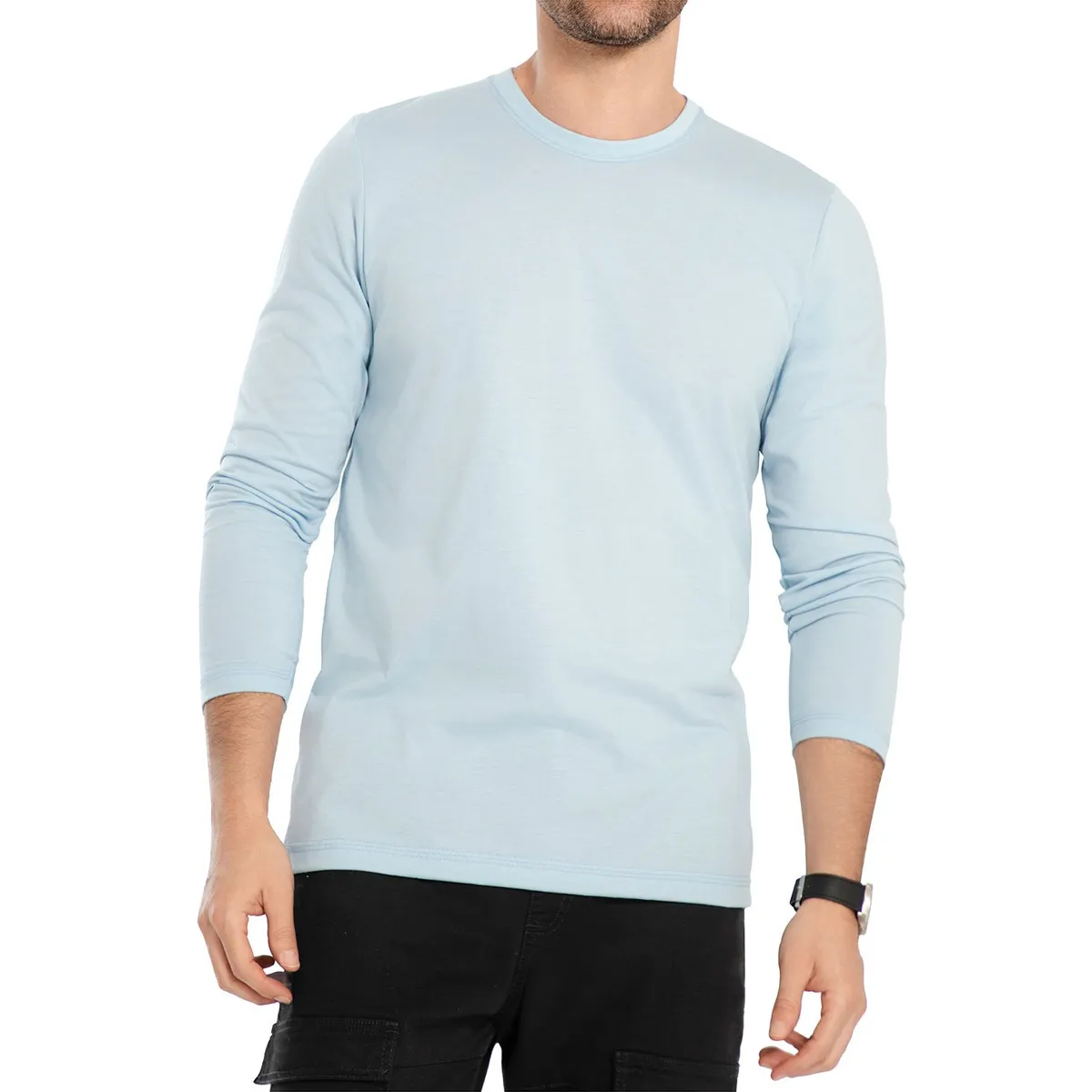 CROYDON - Camibuzo Omar Azul Celeste Croydon para Hombre