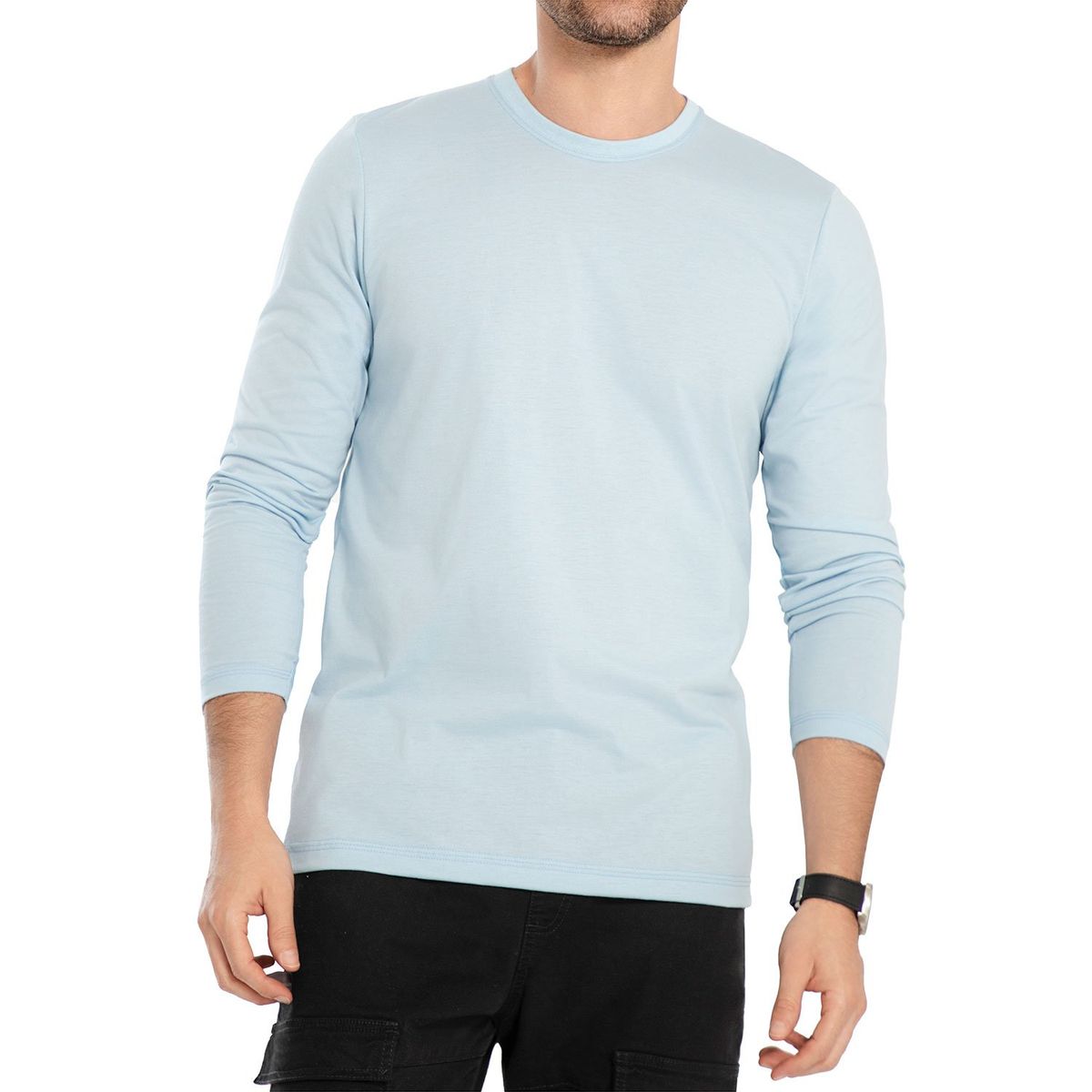 CROYDON - Camibuzo Omar Azul Celeste Croydon para Hombre