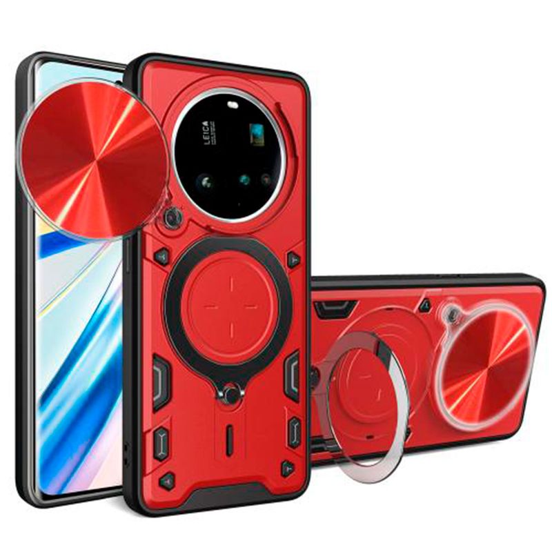 GENERICO - Estuche Armo Antigolpe compatible con Xiaomi 15 Ultra Rojo