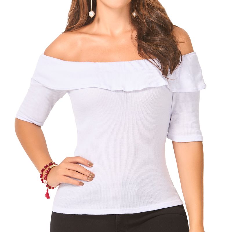 CROYDON - Blusa Adara Blanco para Mujer Croydon