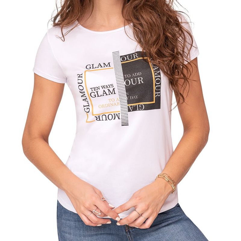 CROYDON - Blusa Glam Blanco para Mujer Croydon