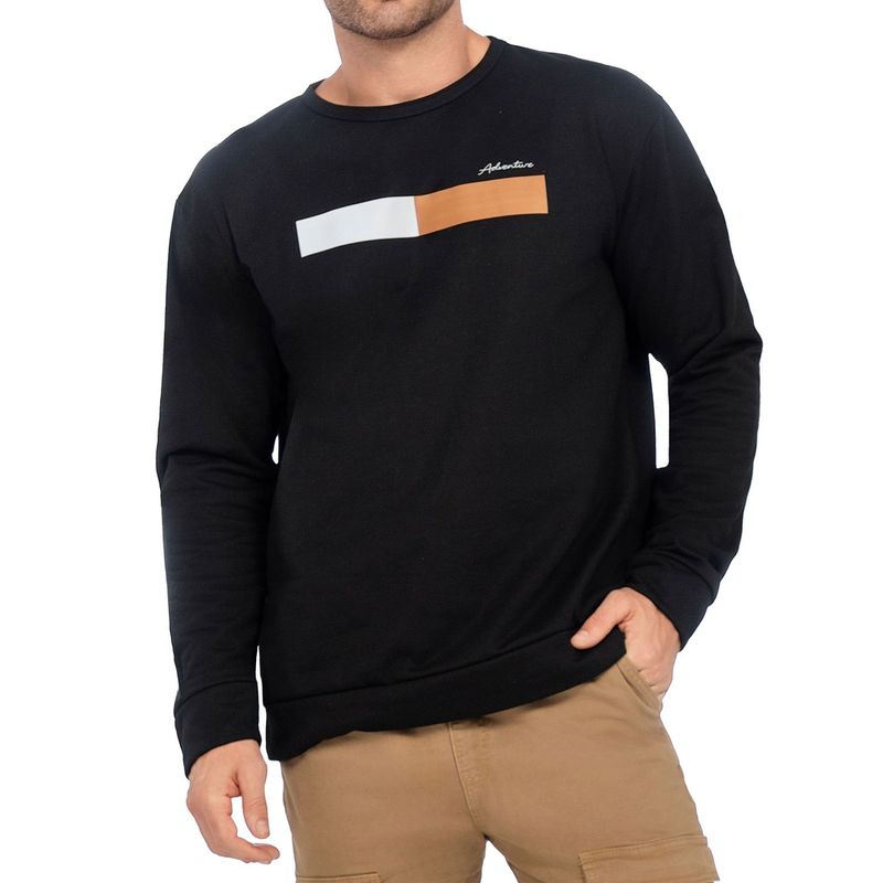 CROYDON - Buzo Mark Negro para Hombre Croydon