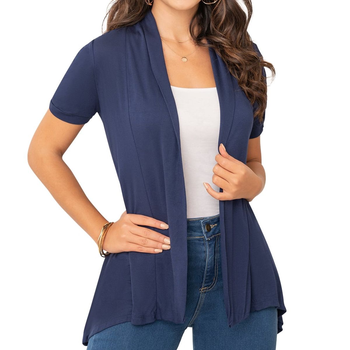 CROYDON - Saco Julieta Azul Croydon para Mujer
