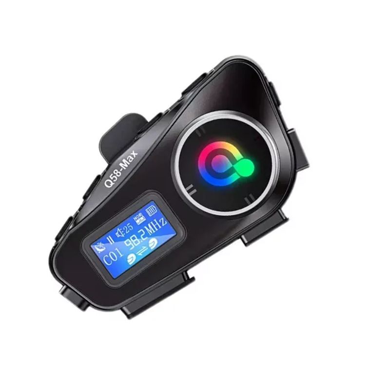 GENERICO - Audífono Intercomunicador Casco Moto Bluetooth Impermeable