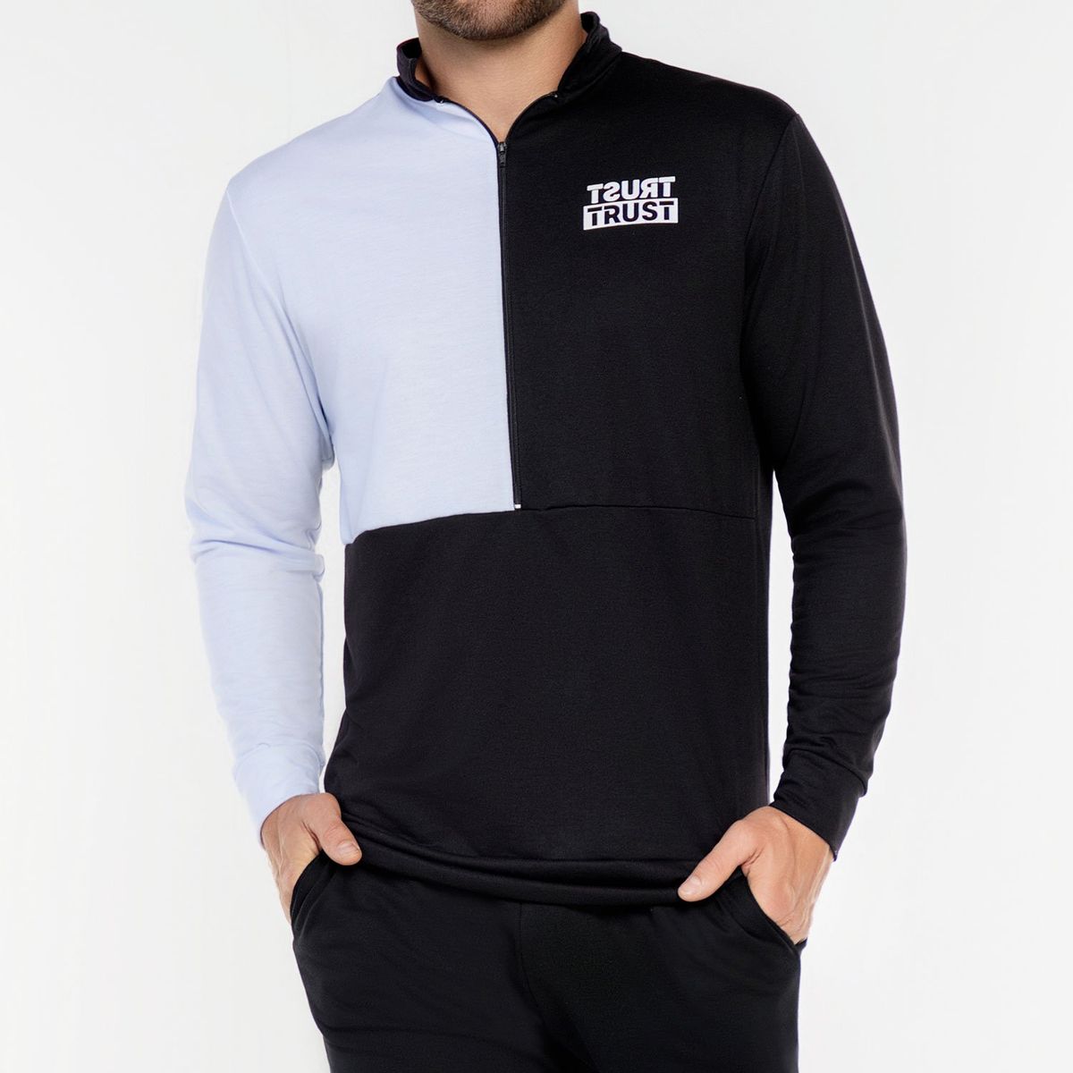 CROYDON - Buzo Henry Negro Croydon para Hombre