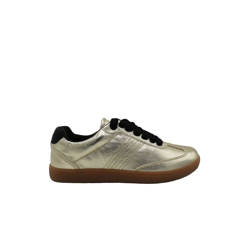 MERCEDES CAMPUZANO - Tenis Luxe Mercedes Campuzano de Mujer Dorado