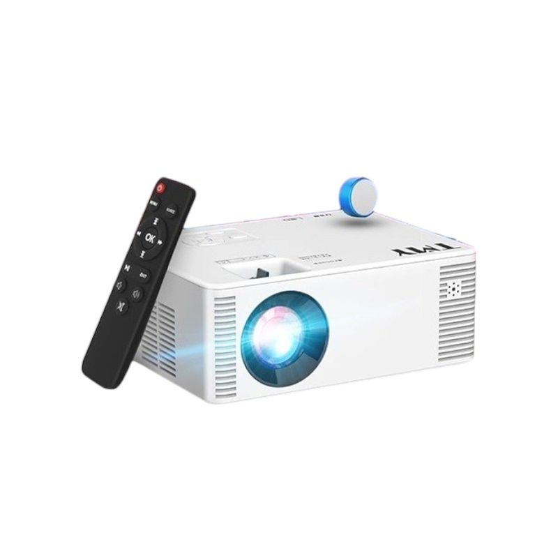 GENERICO - Proyector TMY V28 De 5500 Lm De 1920 x 1080P Con Wifi Mas Telon