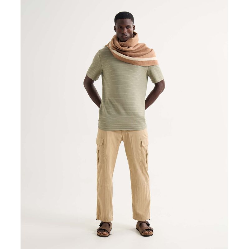 SEVEN SEVEN - Pantalón Para Hombre Multiusos Plano Color Arena Marca Seven Seven #45071124