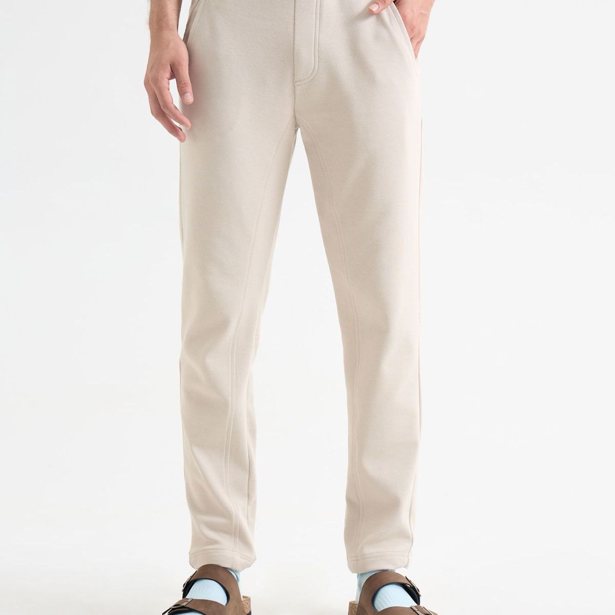 SEVEN SEVEN - Pantalón Para Hombre Jogger Color Marfil Marca Seven Seven #45071123