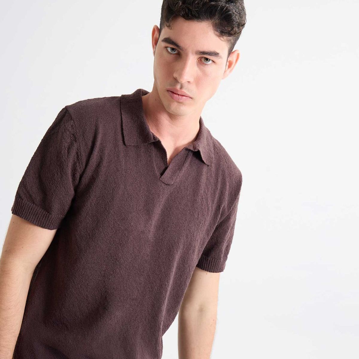 SEVEN SEVEN - Polo De Hombre  Color Café Marca Seven Seven #45110892