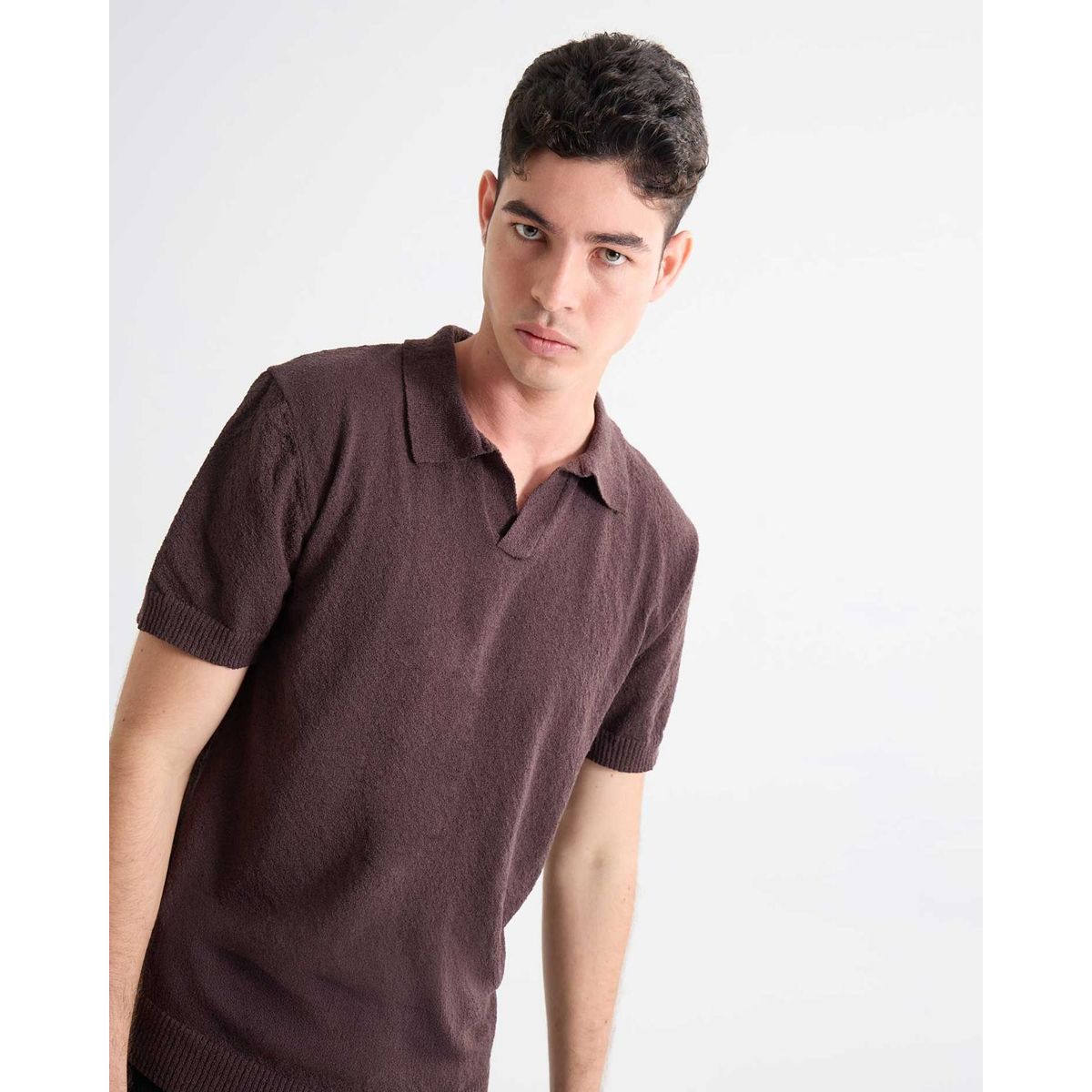 SEVEN SEVEN - Polo De Hombre  Color Café Marca Seven Seven #45110892
