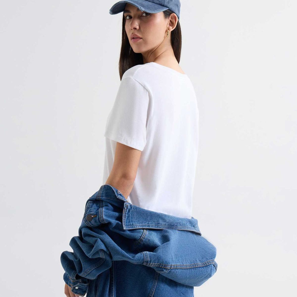 SEVEN SEVEN - Camiseta De Mujer  Color Crudo Marca Seven Seven #28096203