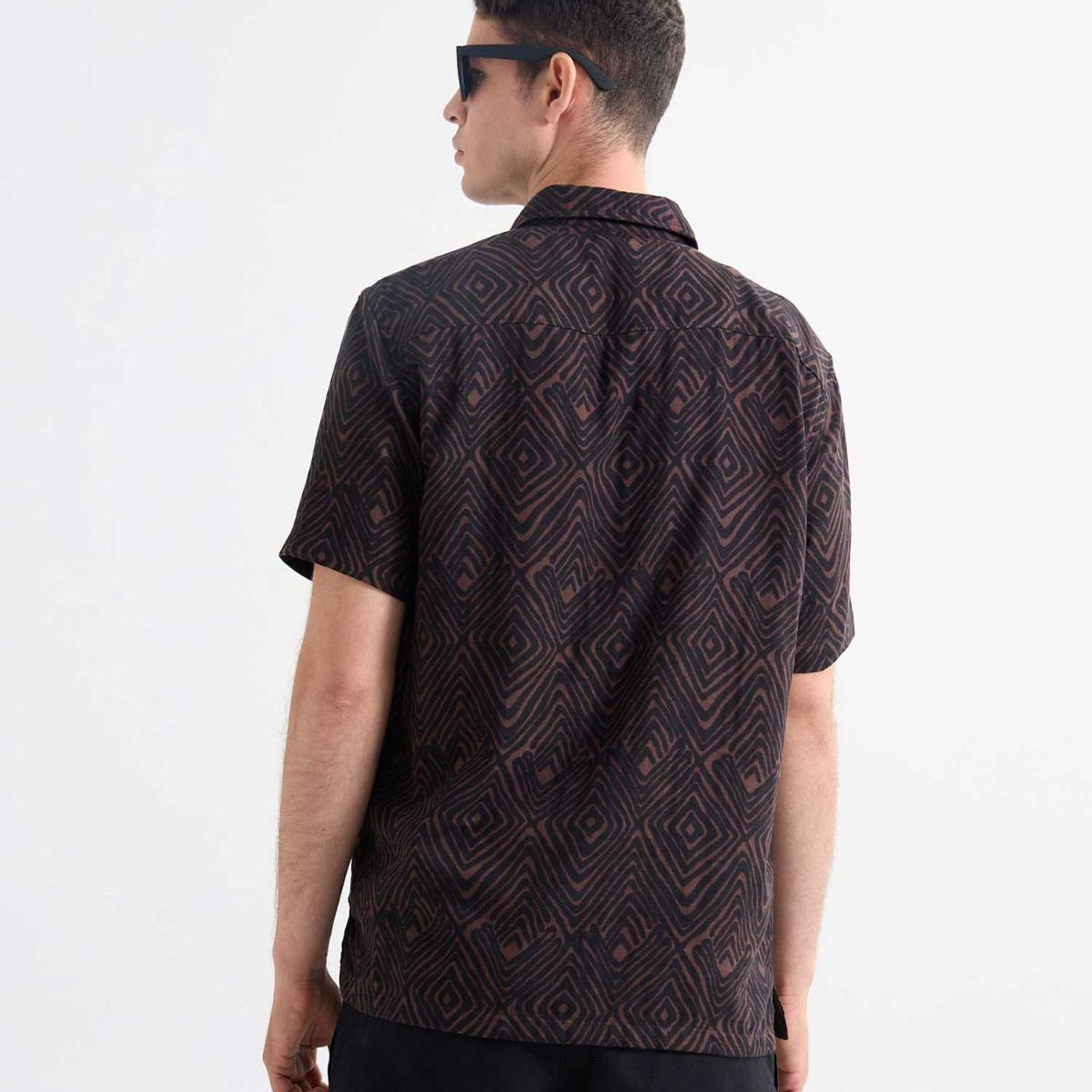 SEVEN SEVEN - Camisa De Hombre  Color Café Marca Seven Seven #45012126