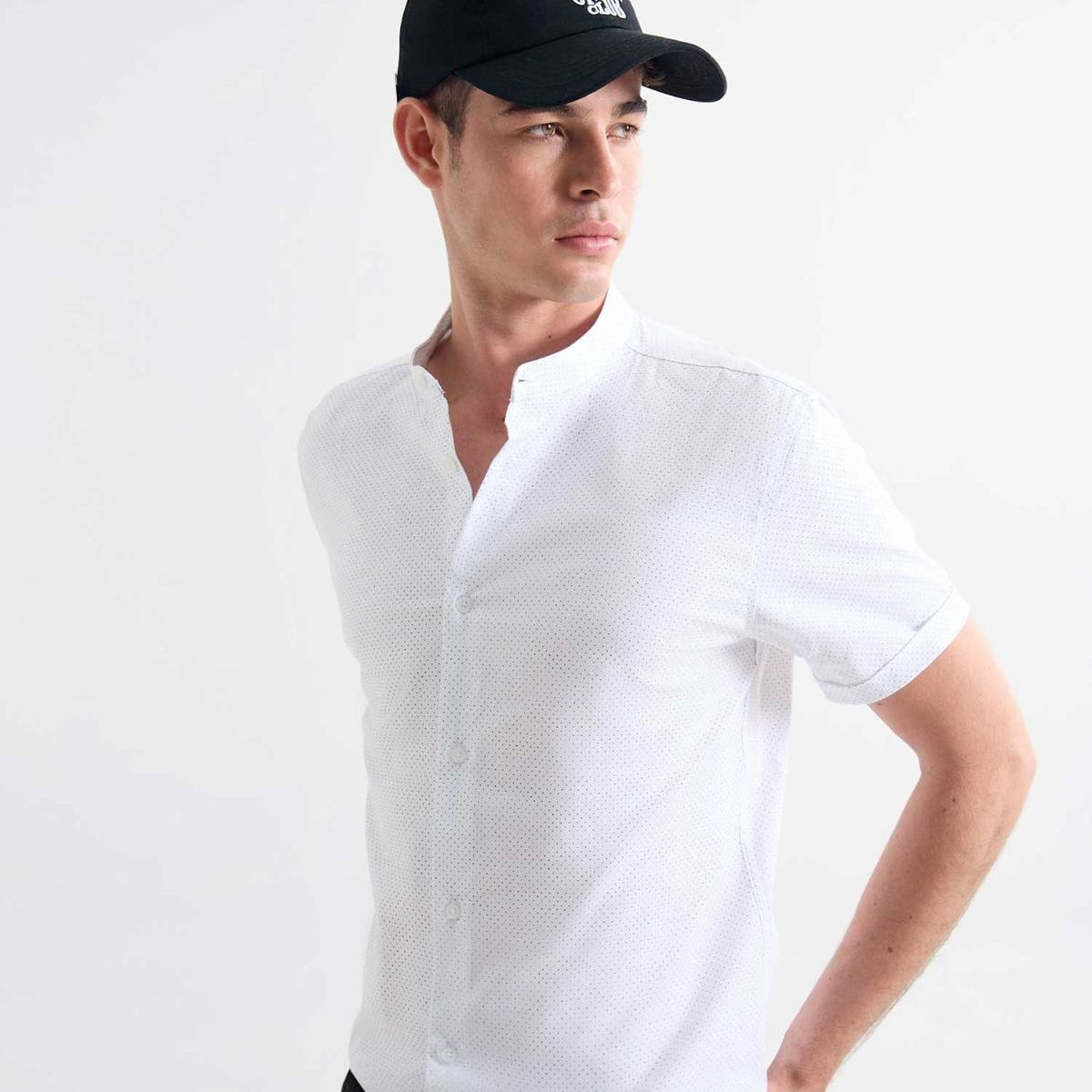 SEVEN SEVEN - Camisa De Hombre  Color Crudo Marca Seven Seven #45012119