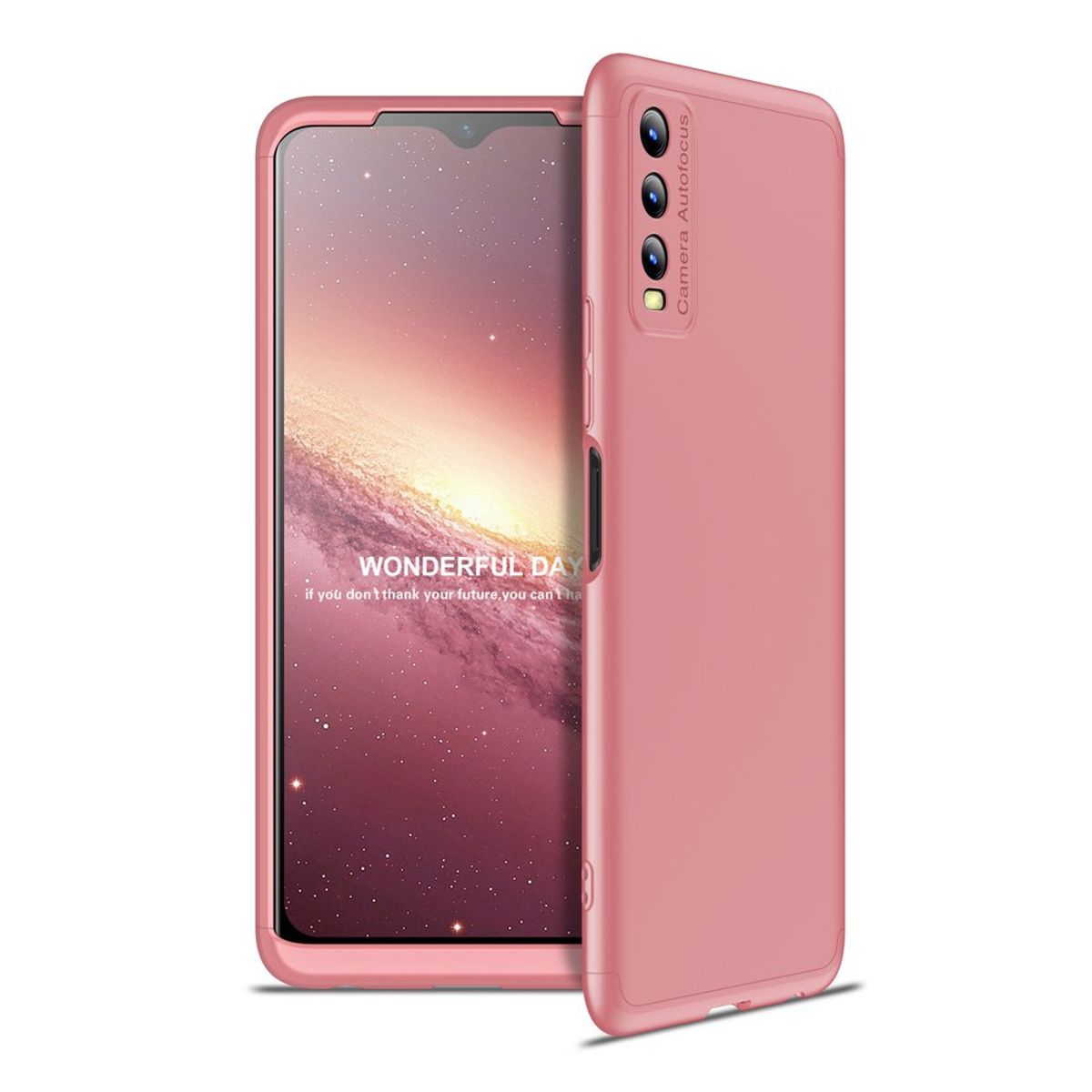 GENERICO - Funda Carcasa Estuche Para Vivo  Y20 / y20i / y20a Rosa