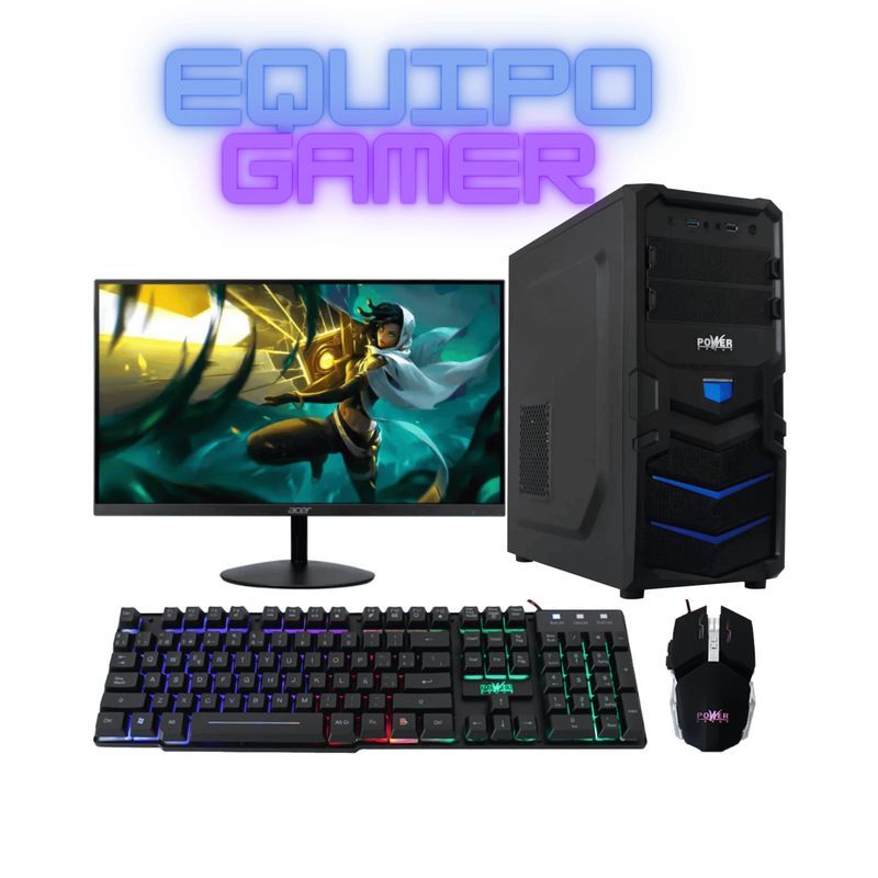 POWER GROUP - PC GAMER INTEL CORE I5 12400 -24GB DDR4- SSD 512GB- B-PRO H610M-S- F-350W