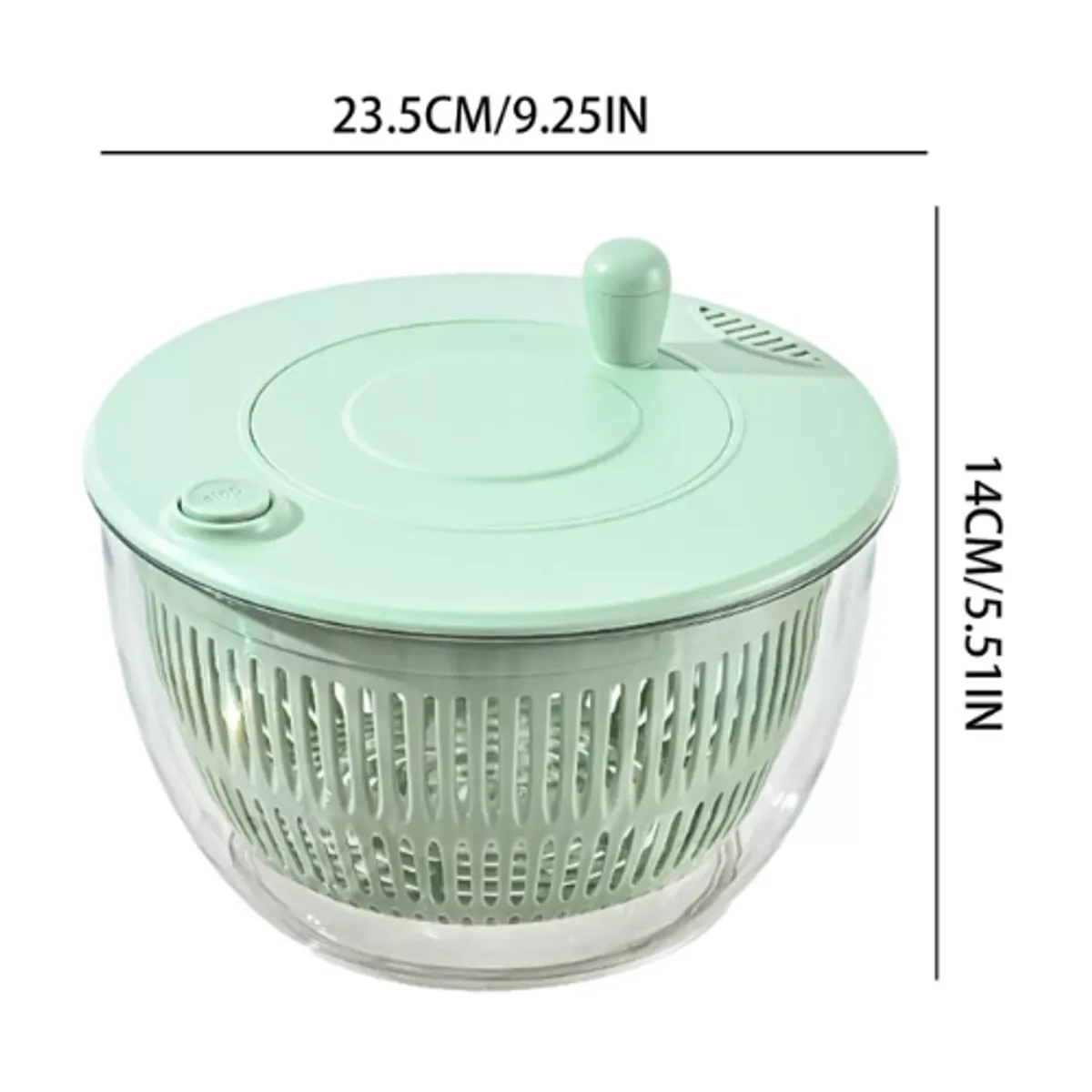 AFM - Centrifugadora De Verduras Escurridor De Lechuga Manual
