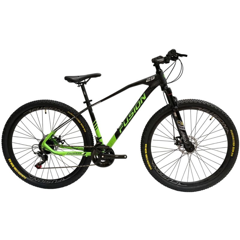 FUSION - Bicicleta Mtb Fusion KORBIN Rin 29 8X3 Talla L(19) N-Verde