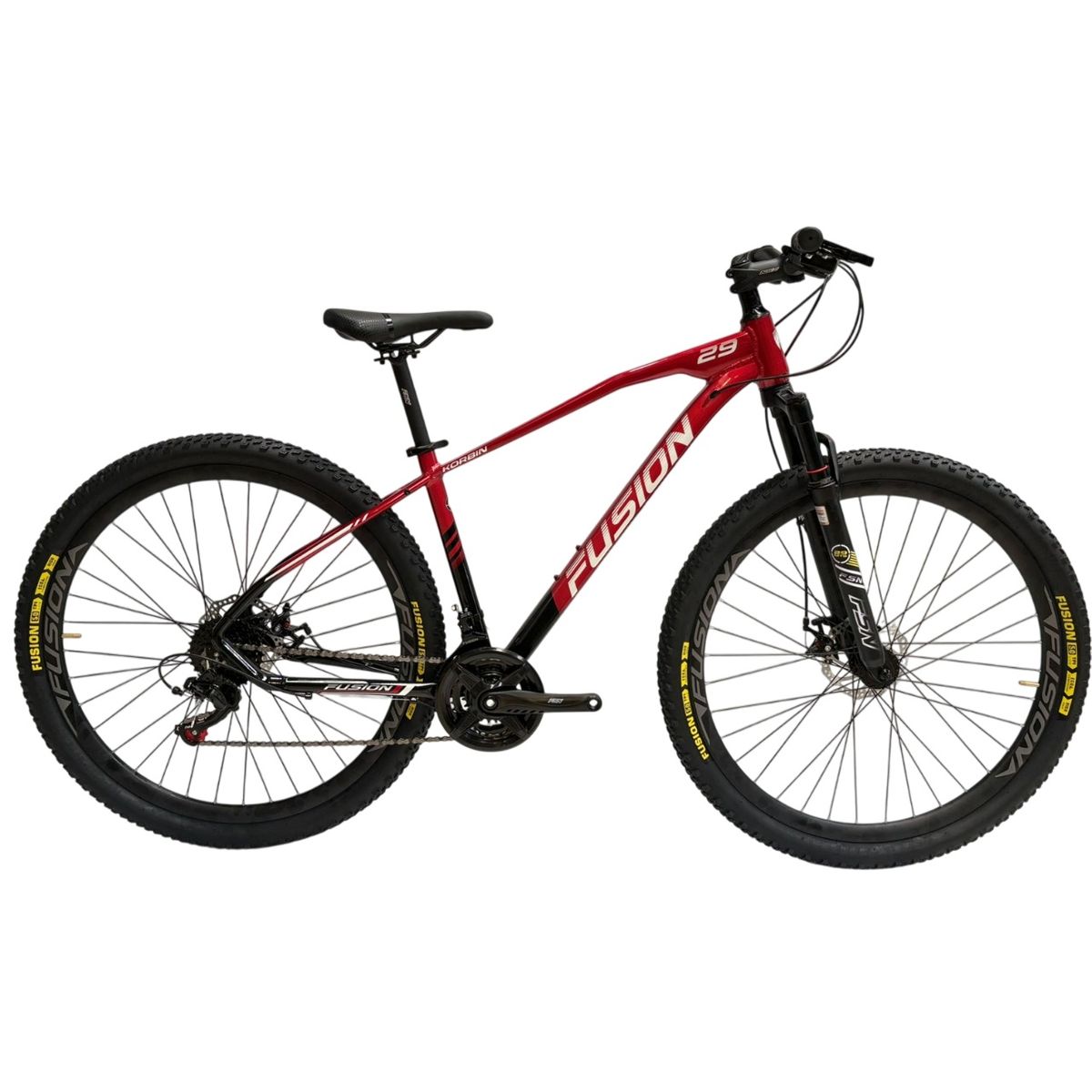 FUSION - Bicicleta Mtb Fusion KORBIN Rin 29 8X3 Talla M(17) Rojo