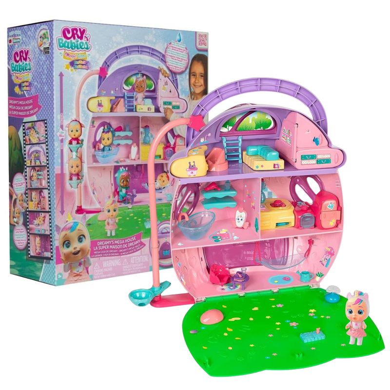 CRY BABIES - Mega Casa Cry Babies Magic Tears Con Luces Y Sonidos