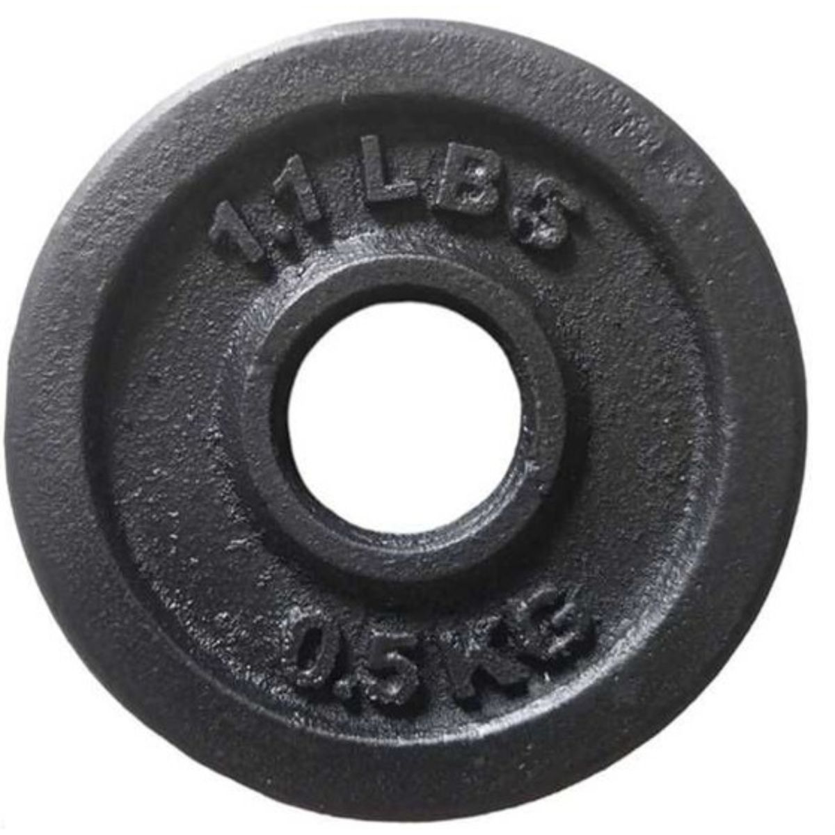 HOMESALE - Disco de Pesas de 0,5 kg en Hierro Fundido – Resistencia