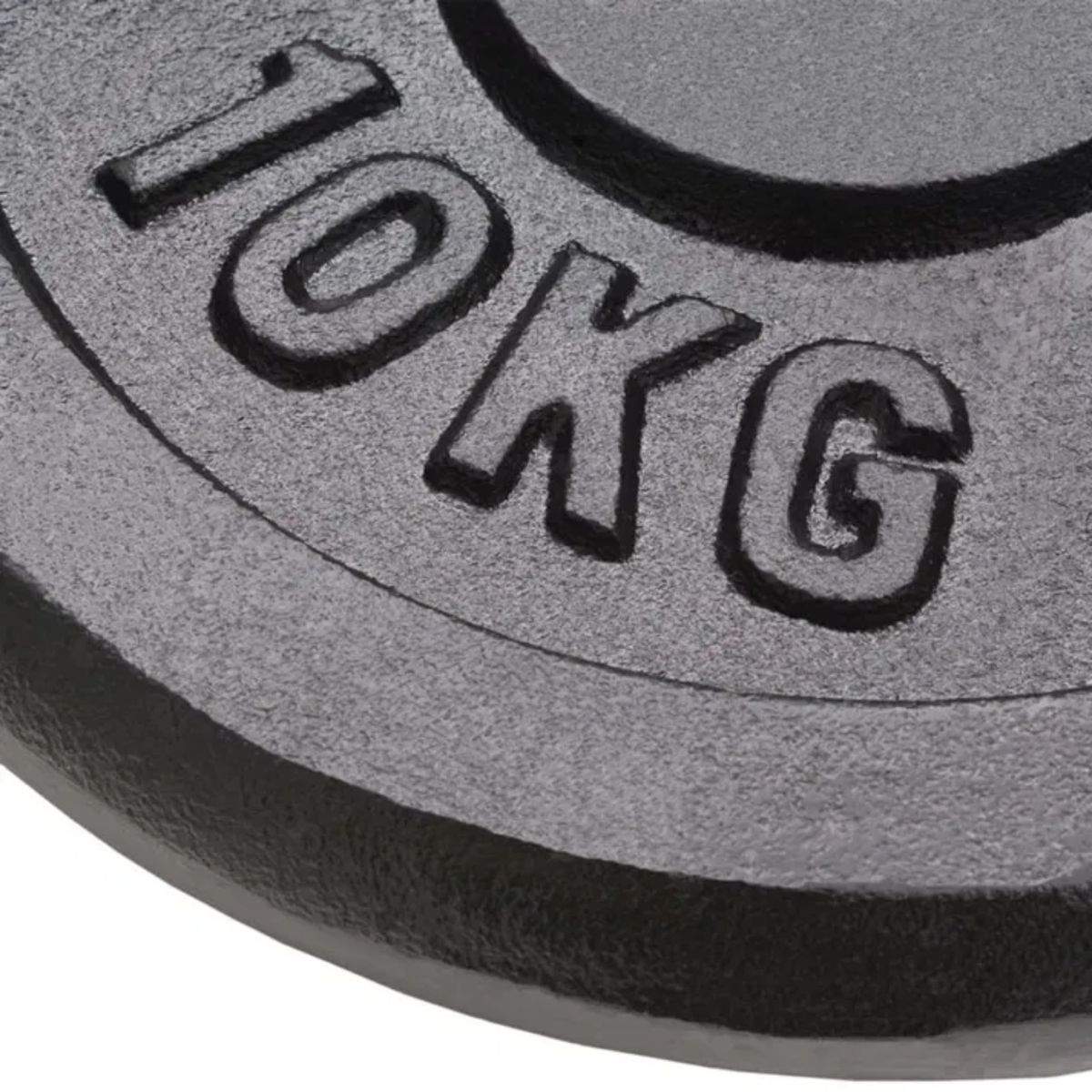 HOMESALE - Disco de Pesas de 10 kg en Hierro Fundido – Resistencia