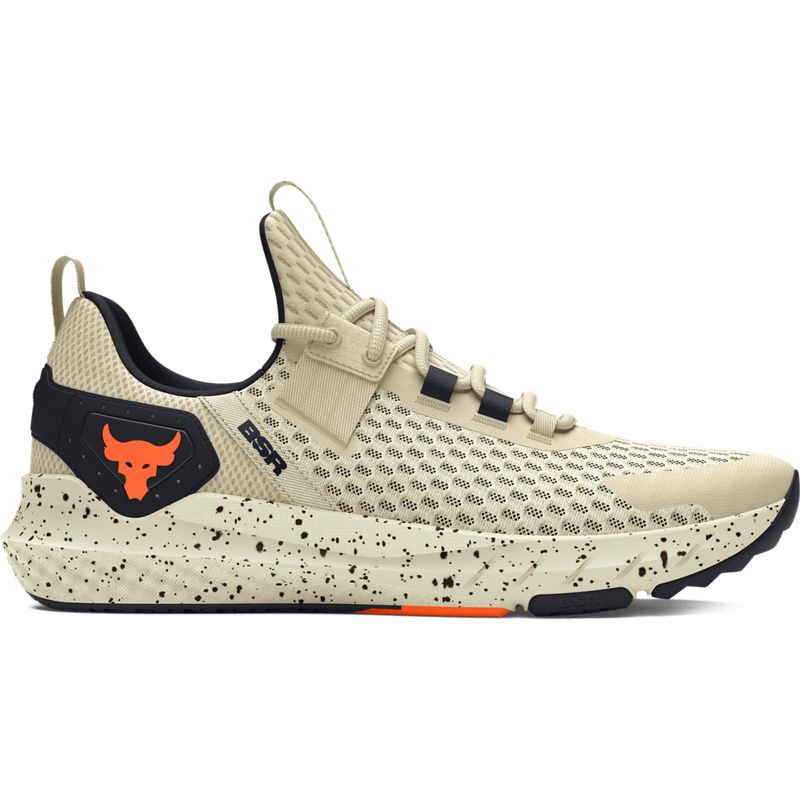 UNDER ARMOUR - UA Project Rock Bsr 4 Tenis beige de hombre para entrenamiento