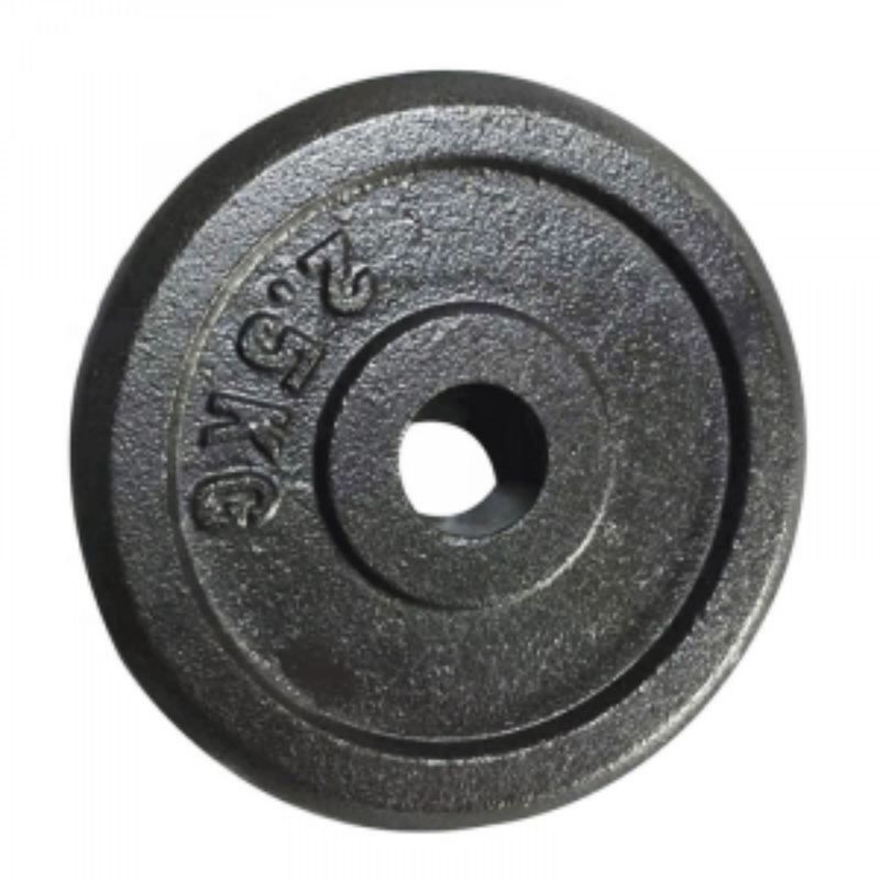 HOMESALE - Disco de Pesas de 2,5 kg en Hierro Fundido – Resistencia