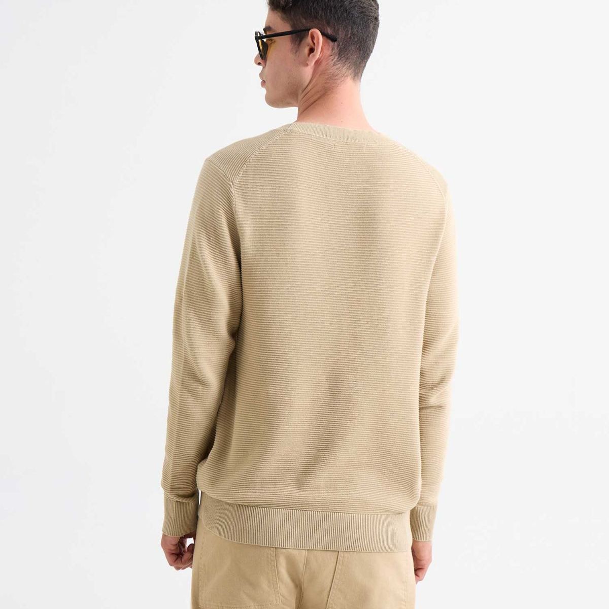 SEVEN SEVEN - Saco Para Hombre Cuello Redondo Color Beige Marca Seven Seven #45330239