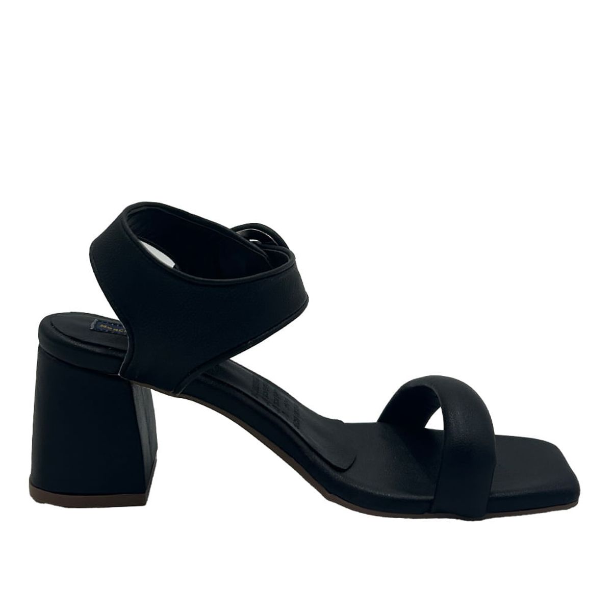 MERCEDES CAMPUZANO - Sandalia Tacón Geneve Negro