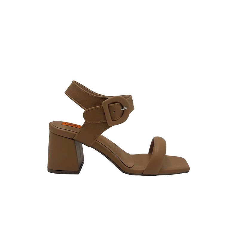 MERCEDES CAMPUZANO - Sandalia Tacon Geneve Mercedes Campuzano de Mujer Beige
