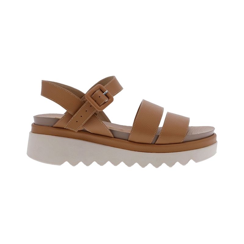 MERCEDES CAMPUZANO - Sandalia Plataforma Brett Mercedes Campuzano de Mujer Beige