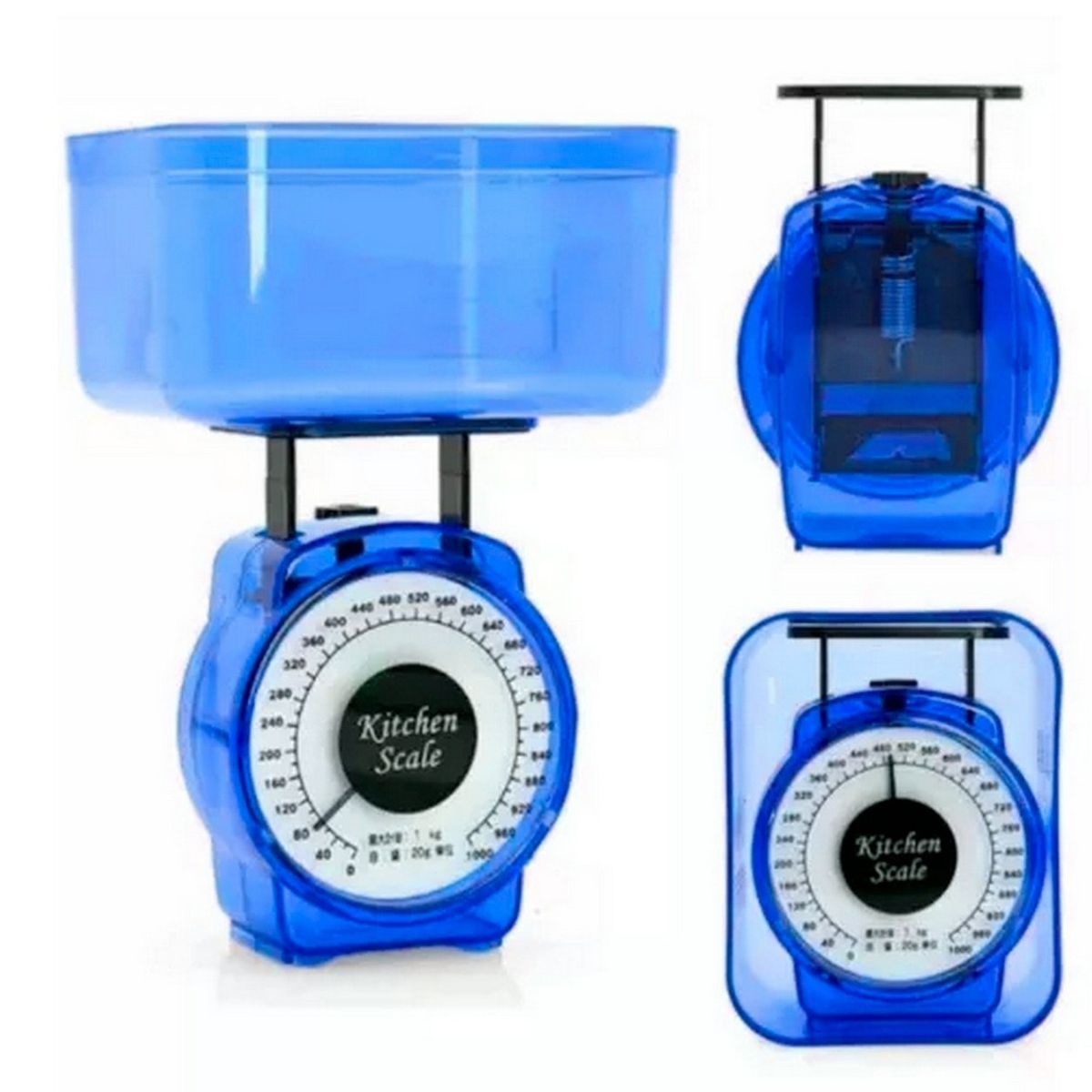 DAYOSHOP - Balanza Para Cocina Repostería Mecánica Precisión 1000 Gr