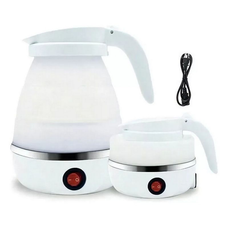 DAYOSHOP - Calentador Hervidor D Agua Eléctrico Plegable Portátil 600ml