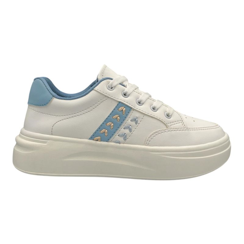 CALZADO BONT - Tenis Dama Marfil Celeste Bont Glow