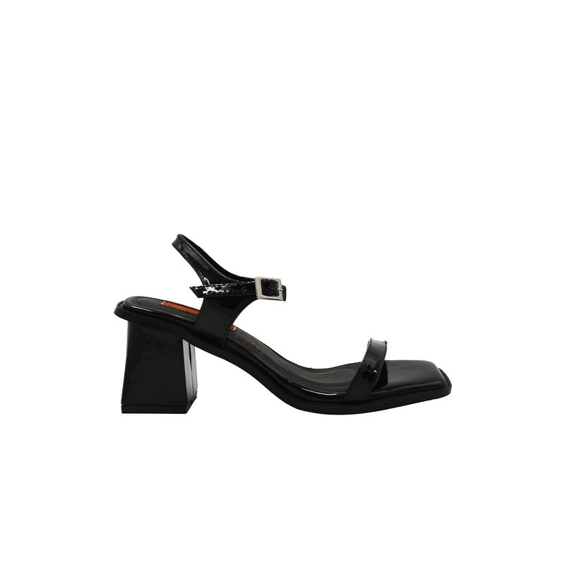 MERCEDES CAMPUZANO - Sandalia Tacon Vivier Mercedes Campuzano de Mujer Negro