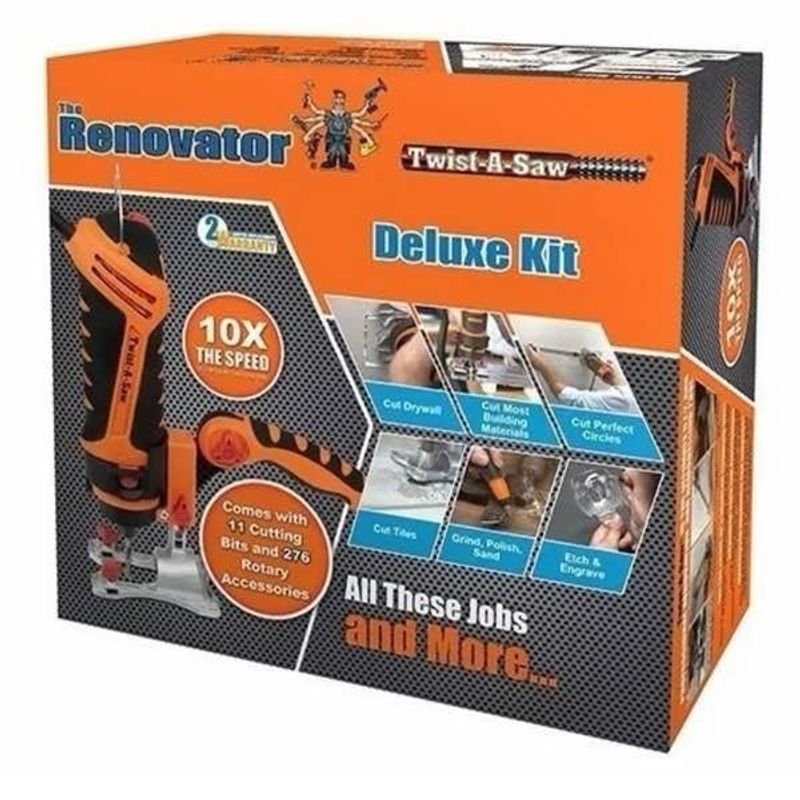 GENERICO - Taladro Renovator Twist A Saw
