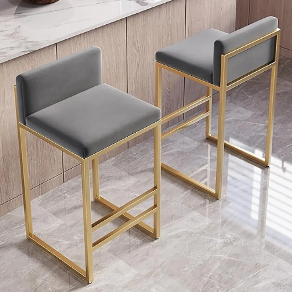 GENERICO - Sillas Pear Color Gris Plata