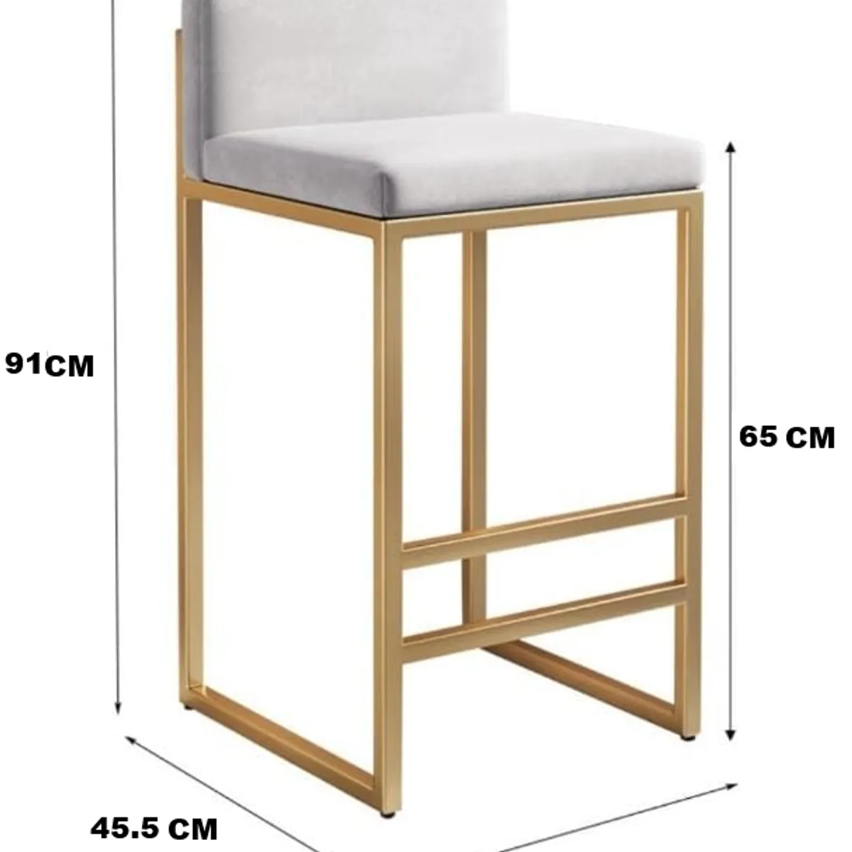 GENERICO - Sillas Pear Color Gris Plata