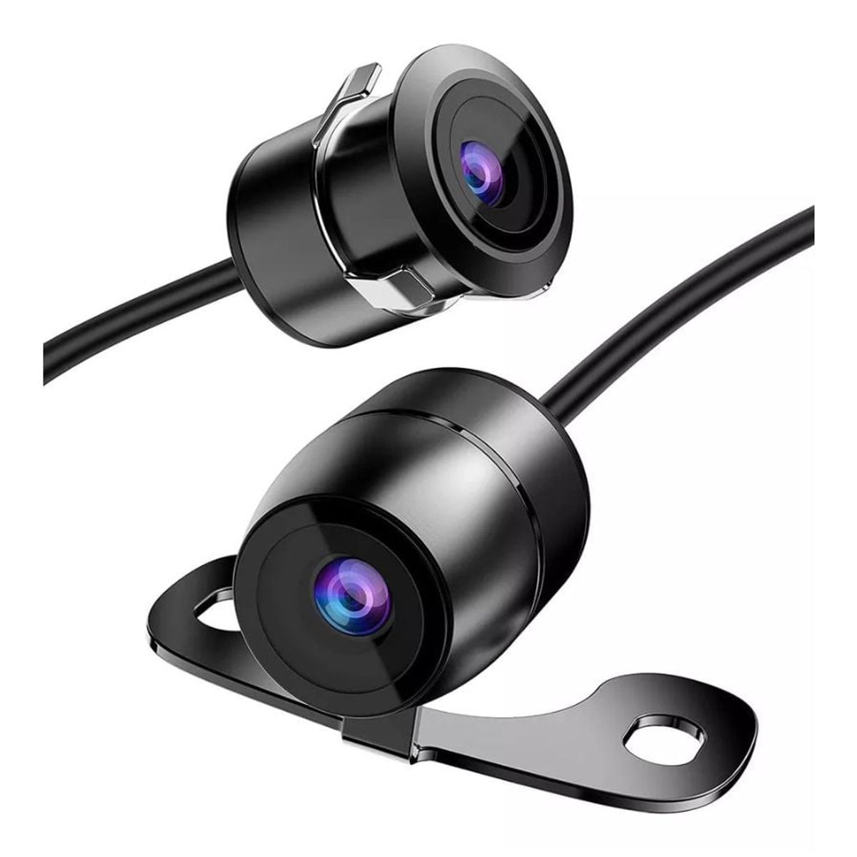 BOWMANN - Camara De Reversa Carro 2En1 75° Vision Nocturna WaterProof
