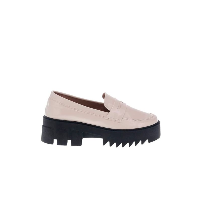 MERCEDES CAMPUZANO - Mocasin Ilex Mercedes Campuzano de Mujer - Marfil