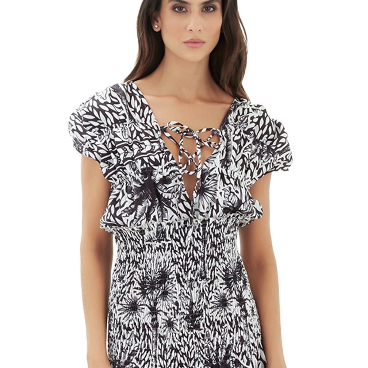 MERCEDES CAMPUZANO - Vestido Largo Carlota Aires_Neg