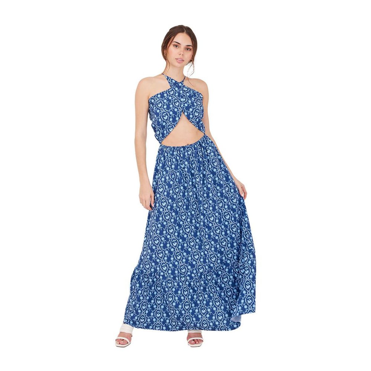 MERCEDES CAMPUZANO - Vestido Largo Genesis Jade